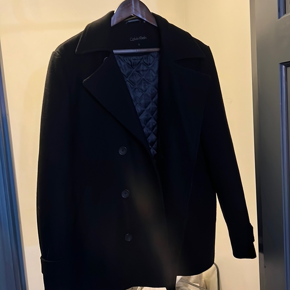 Calvin Klein Wool Peacoat